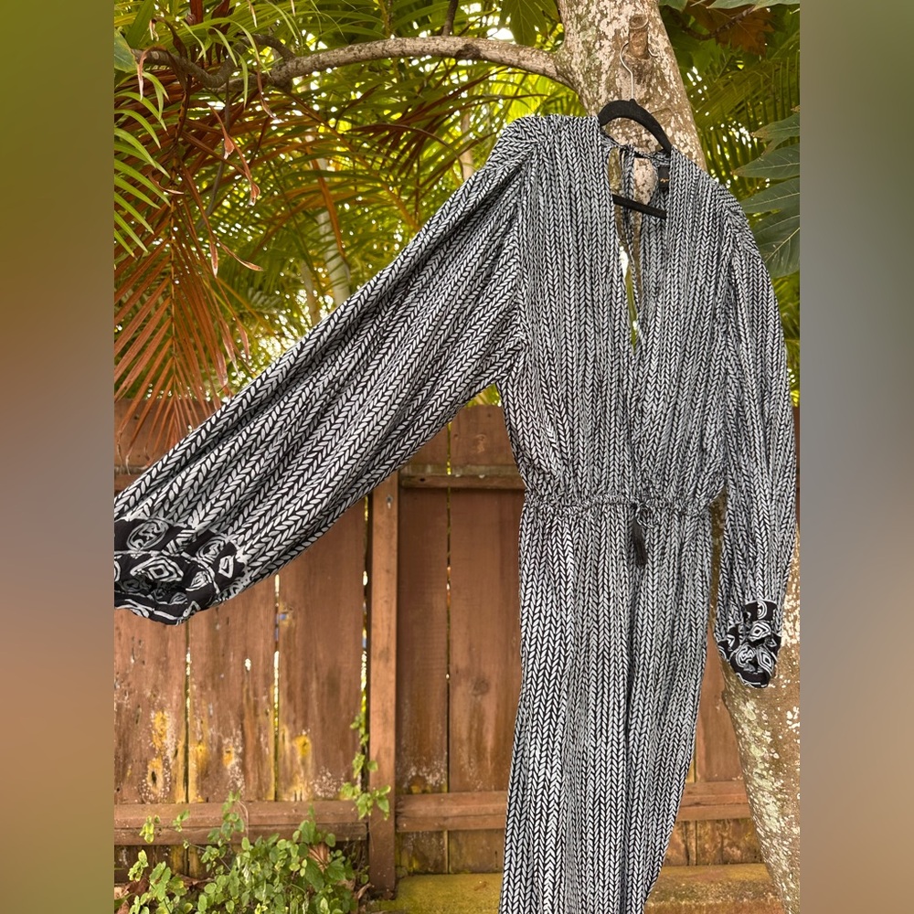 Nat by Natalie Martin for Anthropologie Claudette Jumpsuit size XL - Picture 2 of 6